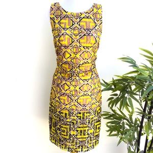 Phoebe Geometric Dress